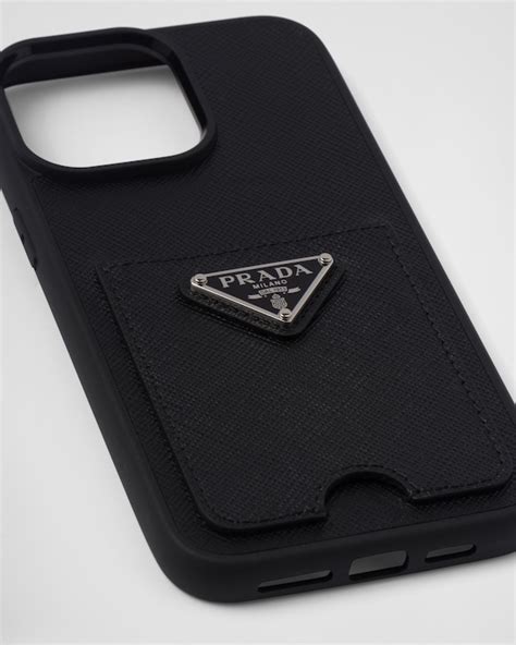 prada phone case 15 pro|Saffiano leather cover for iPhone 15 Pro Max .